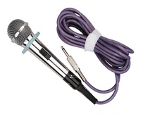 Professional wired microphone hand-held lavalier wearing one for two wireless microphones