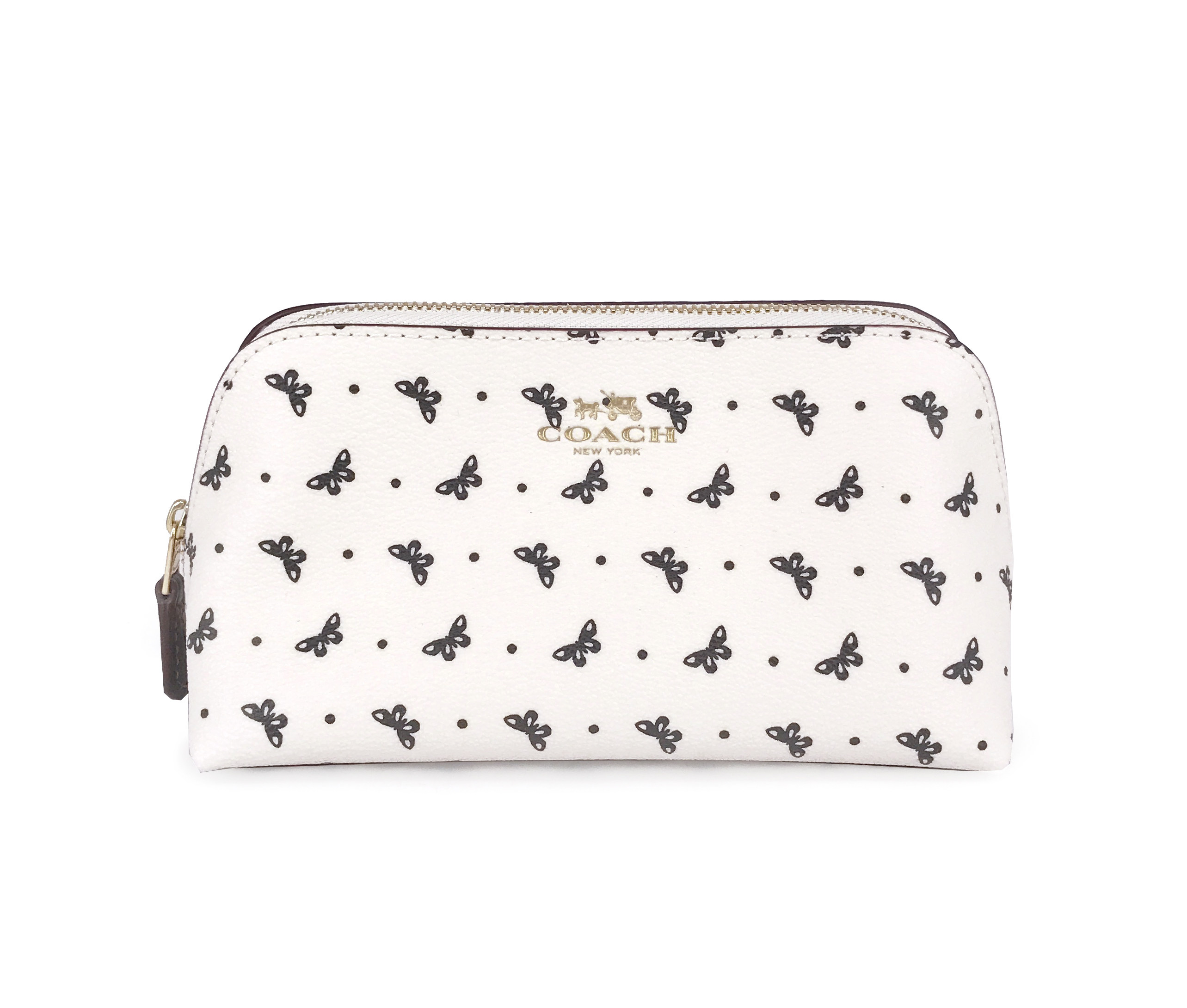 国内现货 coach/蔻驰 小蝴蝶图案 全皮 化妆包 f59783