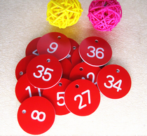 Number plate number plate number plate hand card snack bath number key card storage card