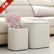 Multifunctional storage stool storage stool modern simple shoe change stool finishing box seat stool sofa stool can sit