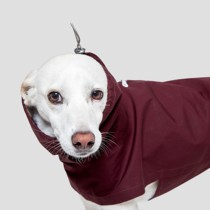 Cloud7 London series pet raincoat Germany imported organic cotton coated lightweight waterproof adjustable dog raincoat