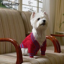 Tassel small pocket sweater LazyEazy pet cat dog small dog clothes warm Joker coat