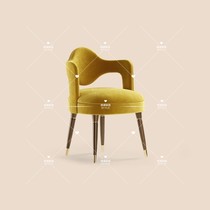 Nordic Solid Wood Dining Chair Modern Minima Home Leisure Chair Light Extravagant Designer Chair Hotel Restaurant In Talks Reception Chair