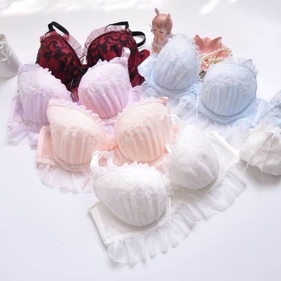 Fresh student girl embroidery thin cup gathered sexy embroidery Japanese cute antibacterial big bra bra set
Fresh student girl embroidery thin cup gathered sexy embroidery Japanese cute antibacterial big bra bra set