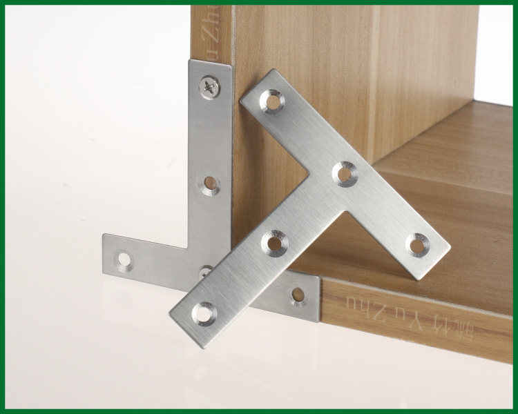 纯不锈钢t型平面角码窗户木门连接件固定支架t型角铁五金配件