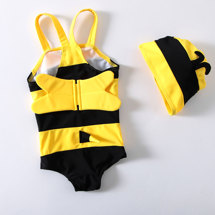 Cute Little Bee Children's swimsuit One-piece swimsuit Baby boy girl baby universal swimsuit Swimsuit