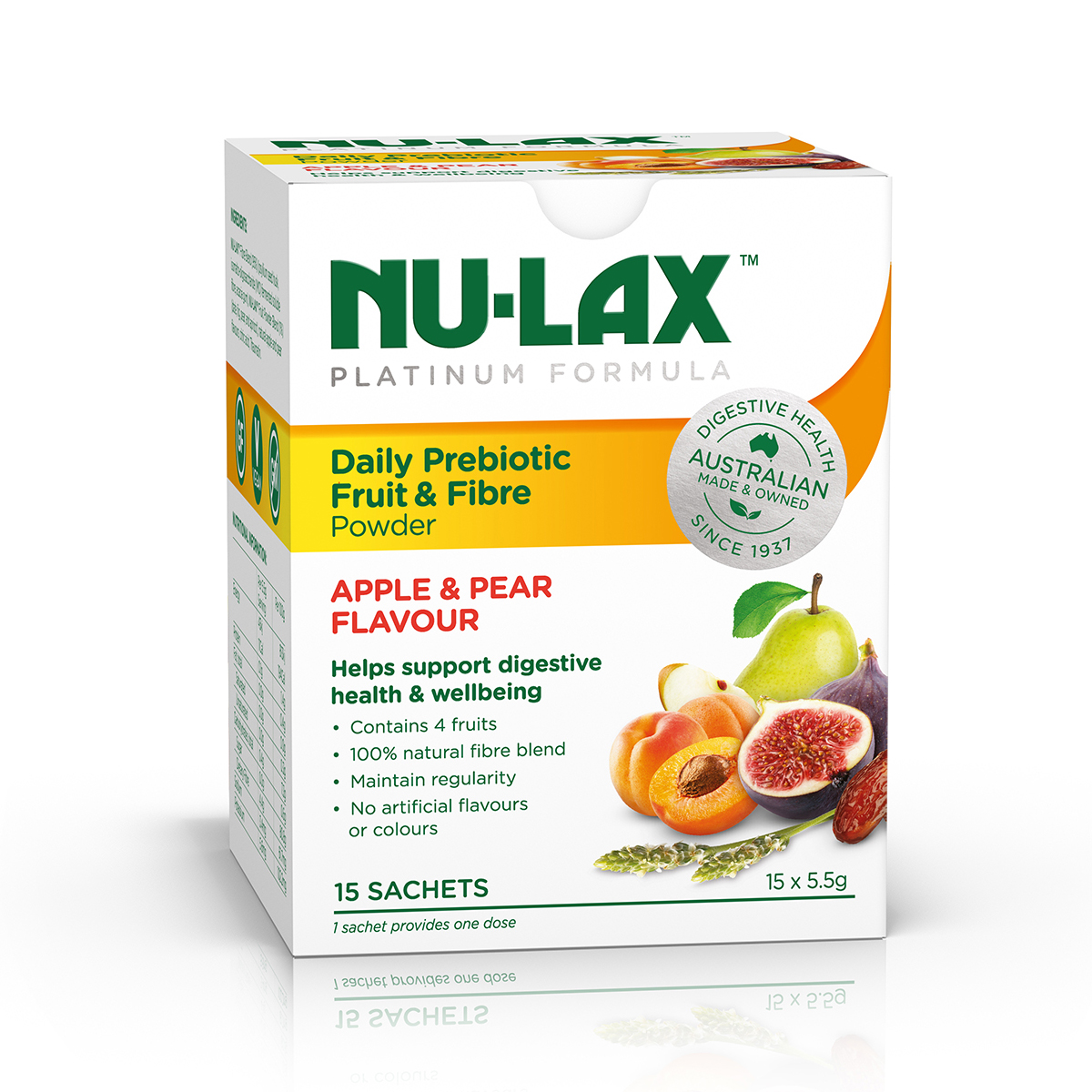 australia imported nu-lax lekang dietary fiber powder natural fruit and vegetable fiber powder platinum version meal replacement powder