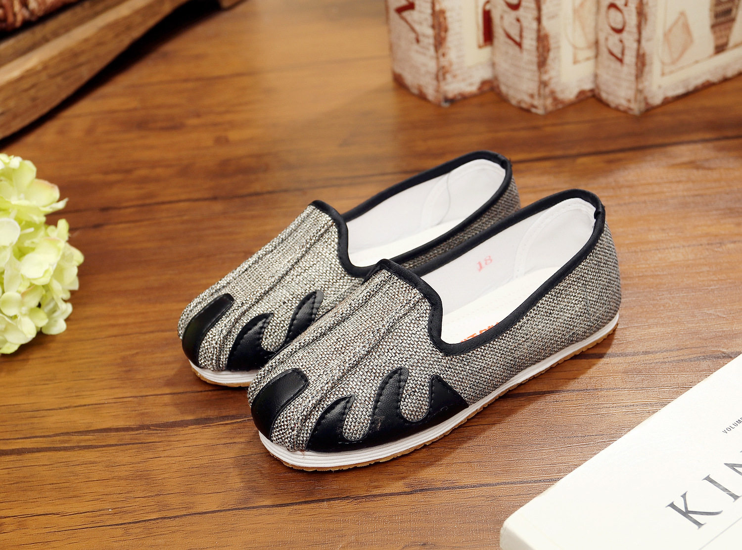 搭配汉服儿童款布鞋布履云履洒鞋