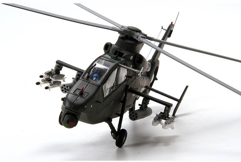 特尔博148直十九直19武装直升机模型丨合金仿真军事模型丨收藏精品丨