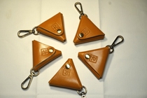 (Rusi Acoustic)Goto Rusi Joint limited edition leather guitar pick bag three pieces