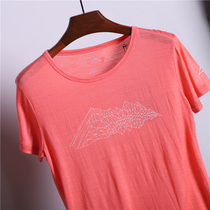 Melinu wool t-shirt woman type MERINO WOOL Sport speed dry light and thin round collar short sleeve T-shirt big code 150g