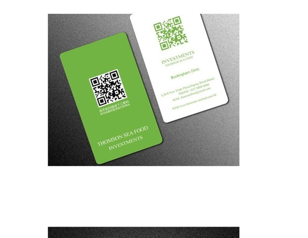 铜版纸微信彩印个性名片印刷制作免费设计创意二维码高档定制圆角