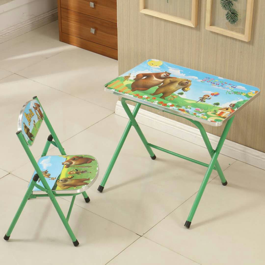 children's collapsible table and chairs