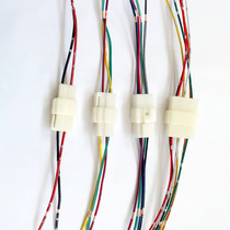 Special waterproof wire plug for automotive circuit connector wiring terminals 2P3P4P6P with wire male butt plug