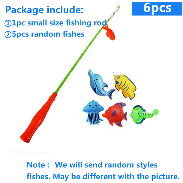 Kids' Fishing Toy Set Play Water Toys for Baby Magnetic Rod (1627207:12536603508:Color classification:5Y 1JG)