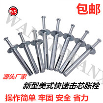 M6 internal expansion fast nail American core hit new cement wall fast gecko expansion insert gecko hammering