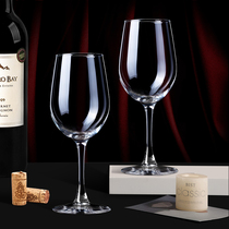 Household crystal red wine glass set European-style decanter Lead-free goblet Wine glass 6-pack upside-down cup holder