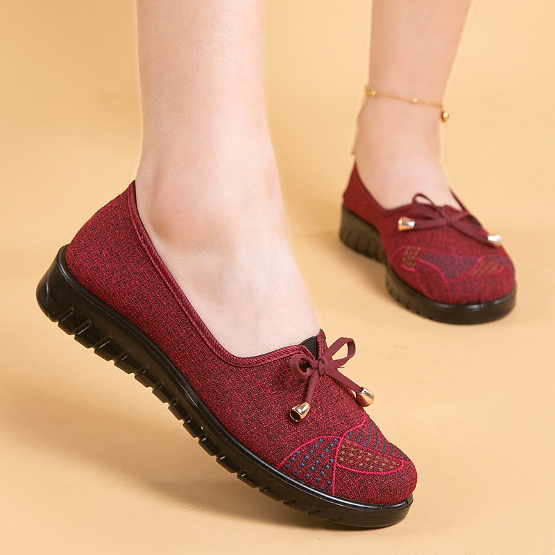 奶奶鞋老北京布鞋女新款老年人春秋妈妈鞋闰月老太太穿的女鞋女款