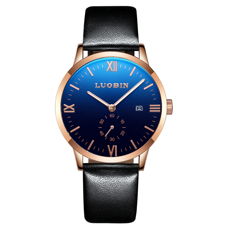 产品参数:品牌:luobin型号:lb-1853手表种类:男风格:时尚表带材质