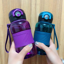 Zhuo Ke plastic cup portable primary school childrens summer sports kettle Mens and womens fitness cup cute TRITAN