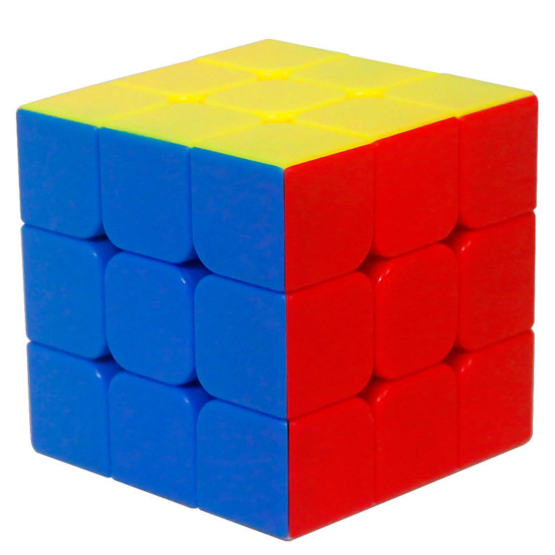 儿童智力成人益智玩具 学生组合顺滑贴纸魔方_折222网