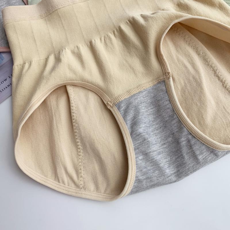 妇人生理内裤 姨妈裤安心睡眠中高腰高弹力防漏无缝一体例假裤女