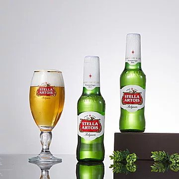 百威StellaArtois时代拉格啤酒330ml*24瓶[80元优惠券]-寻折猪