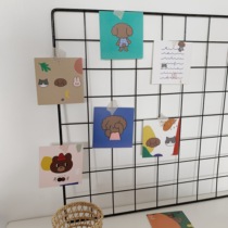 ins Wind cute anime small card mobile phone decoration card wall props decoration