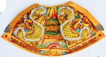Taoist Tianlong embroidery convex embroidered floating Dragon jacket God Prince Guan Gong Shenyi Dragon Robe offering God cloak