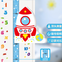 Home childrens height wall sticker cartoon 3d three-dimensional baby height sticker measuring instrument ruler can be removed without hurting the wall