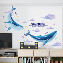 Creative personality poster wall stickers Living room bedroom sofa background wall wall decoration poster paper self-adhesive paper