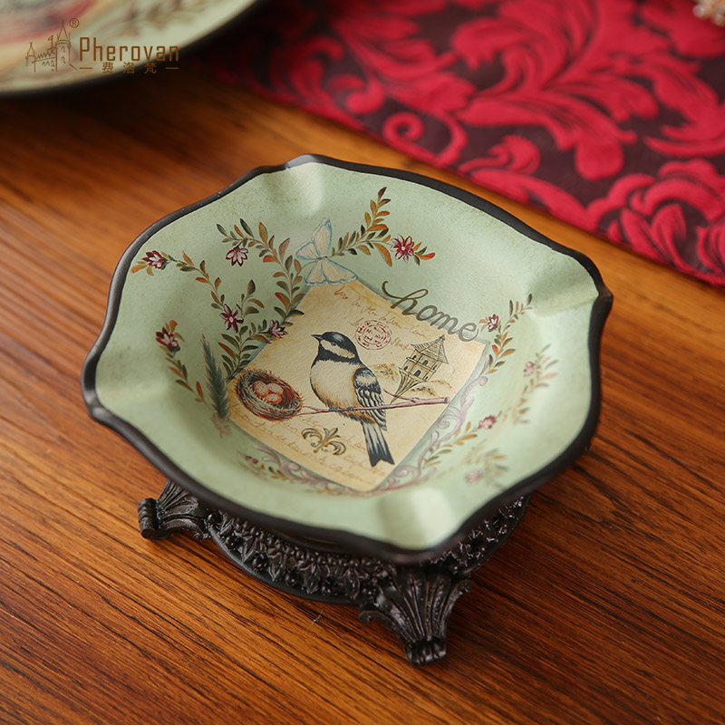 American home sitting room ashtray restoring ancient ways furnishing articles European creative home tea table decoration ceramic decoration ashtray