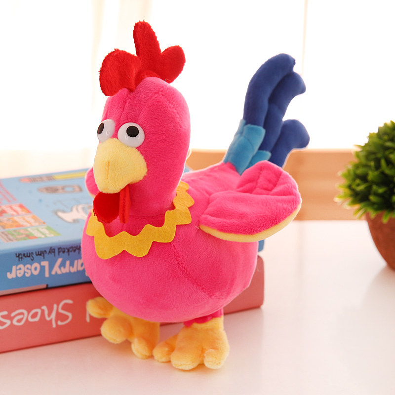 鸡年吉祥物布娃娃玩偶毛绒玩具生肖大公鸡公仔圣诞节公司年会礼.