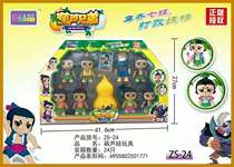 Childrens deformation toy gourd baby seven brothers set doll model boy 2-6 years old educational toy