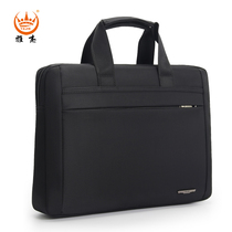 Youth Meeting Package Mens Business briefcase Yokofus handbag Oxford cloth Anti-splash Water File Bag Information Package