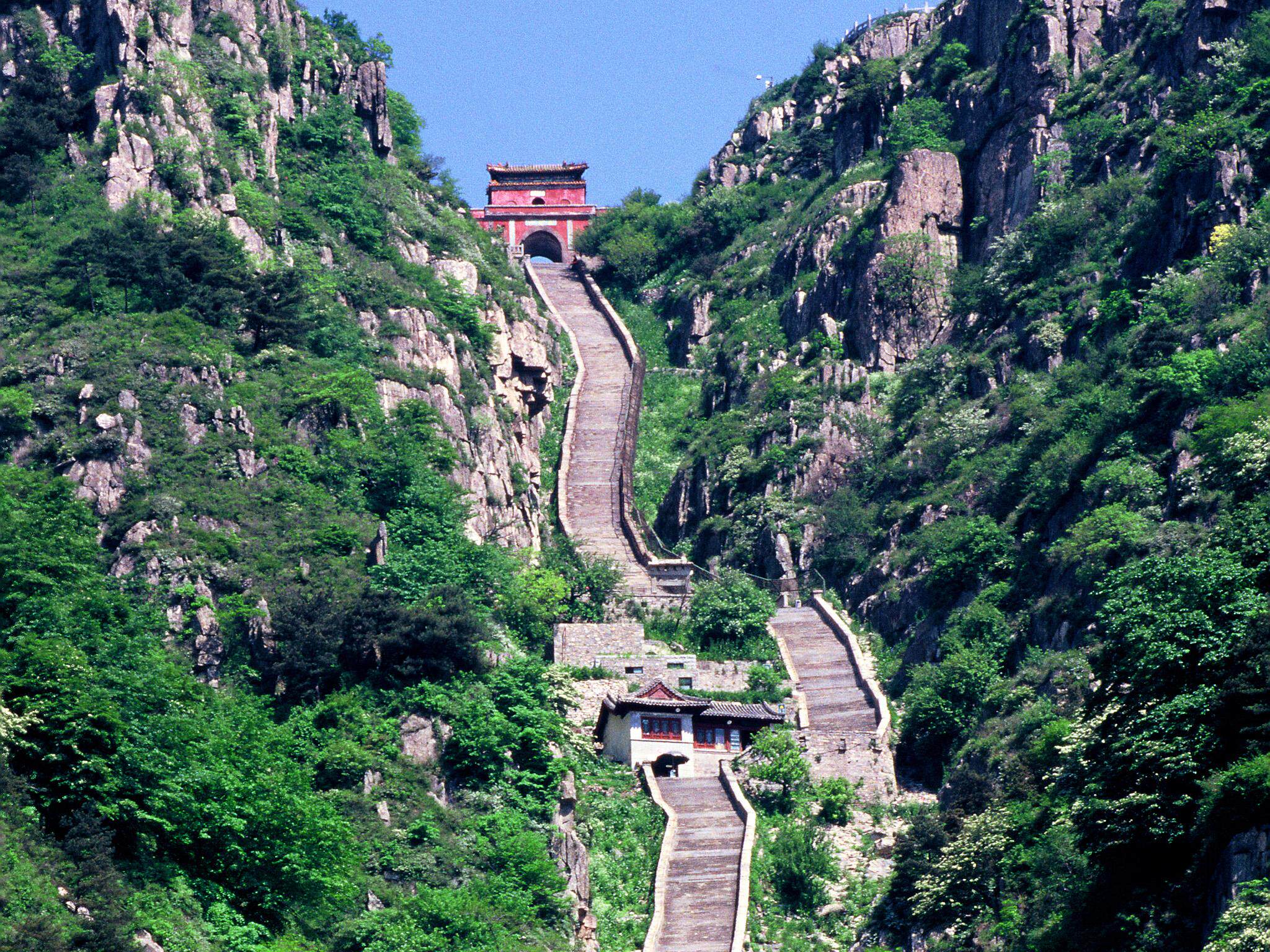 泰山門票 紅門/萬仙樓打折電子票泰山景區門票含上山泰山門票