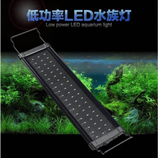 高亮鱼缸水族箱led灯观赏鱼灯水草灯架拉杆伸缩照明省电灯具包邮