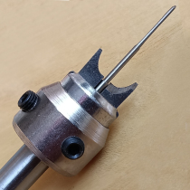 Hand string tool split high-speed steel white steel apple orchard ball knife drum drill cutter drill bit blade easy to change