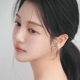 S925 실버 바늘 푸른 꽃 이어 라인 귀걸이 2025 새로운 트렌디하고 신선한 디자인 간단한 기질 이어링 S925 실버 바늘 푸른 꽃 이어 라인 귀걸이 2025 새로운 트렌디하고 신선한 디자인 간단한 기질 이어링