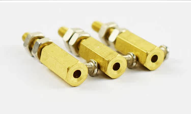 安派韩式红外线电烤炉配件铜柱铜件固定发热管陶瓷块陶瓷体座