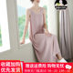Take silk bottoming Dress child in the long paragraph knee silk sleeveless dress loose big yards Dress Take silk bottoming Dress child in the long paragraph knee silk sleeveless dress loose big yards Dress