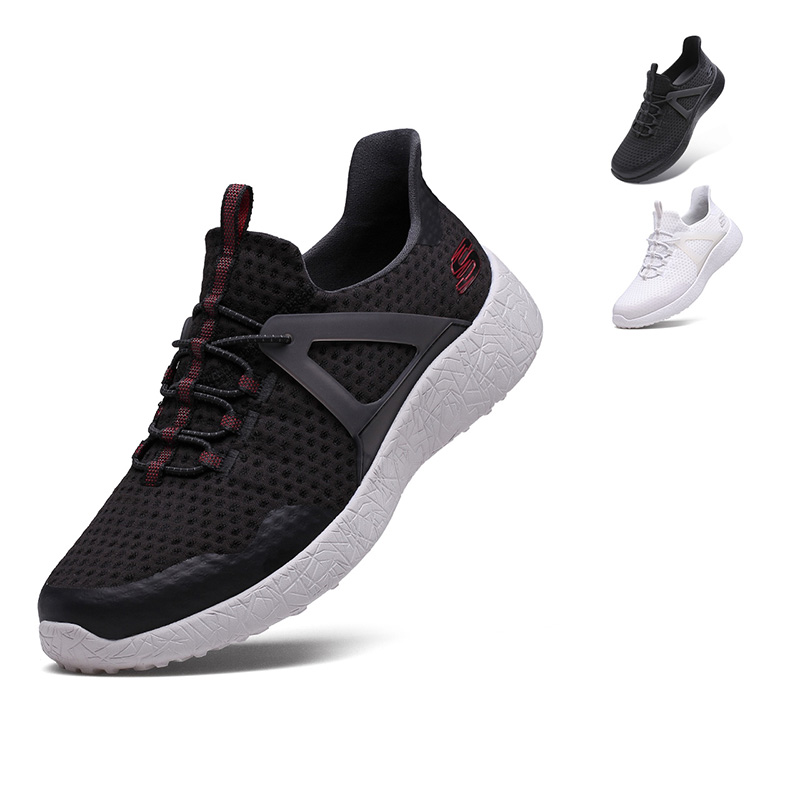 Skechers斯凯奇简约一脚套休闲鞋男 减震舒适运动鞋小白鞋 52115 Skechers斯凯奇简约一脚套休闲鞋男 减震舒适运动鞋小白鞋 52115