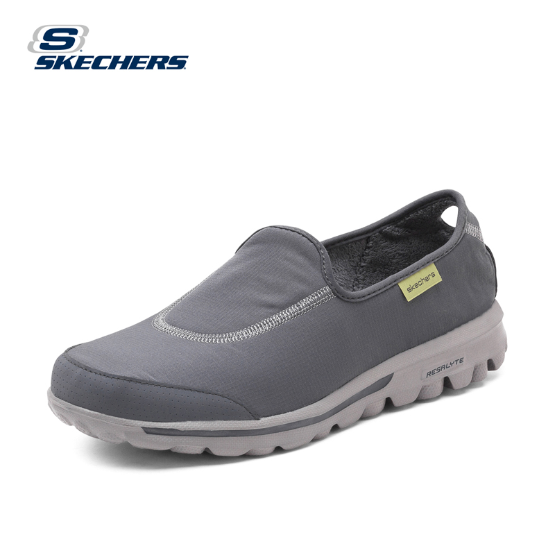 skechers斯凯奇轻便健步鞋 Go Walk加绒男鞋 时尚舒适套脚鞋53511产品展示图3