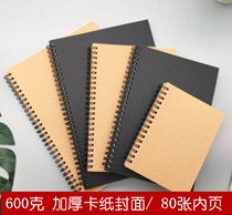 A4 notebook B5 Grid Ben A5 coil pane crosswire little fresh Korean college student handbooks checkered examination