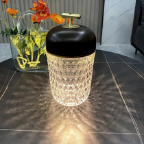 hermes hermes same Saint Louis Saint Louis crystal lamp atmosphere bedside lifting pot table lamp