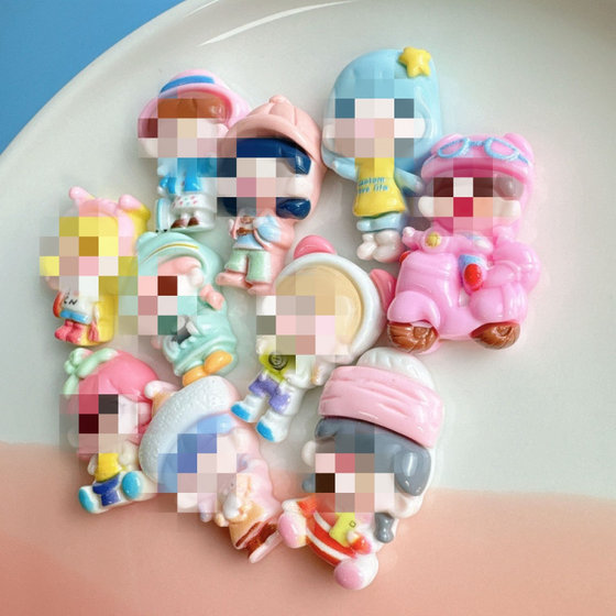 만화 귀여운 여동생 수지 액세서리 크림 접착제 DIY 휴대 전화 케이스 냉장고 스티커 펜던트 만화 귀여운 여동생 수지 액세서리 크림 접착제 DIY 휴대 전화 케이스 냉장고 스티커 펜던트