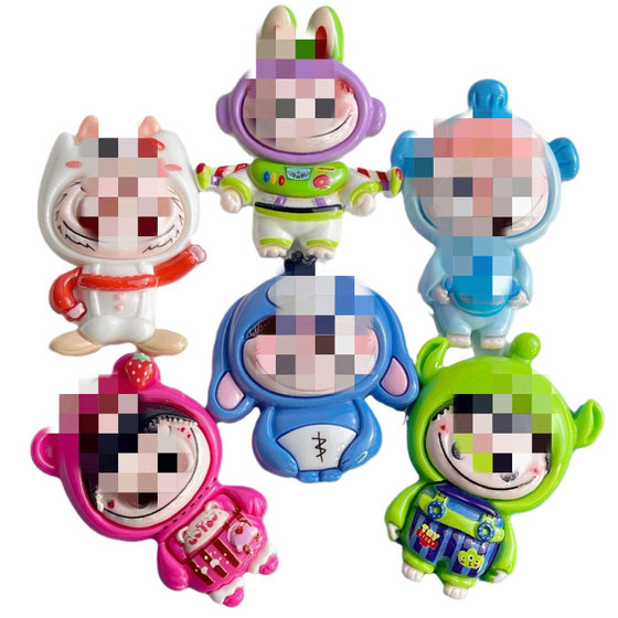 다카 만화 3 눈 잔디 곰 인형 수지 액세서리 크림 접착제 DIY 헤어 액세서리 헤드 로프 다카 만화 3 눈 잔디 곰 인형 수지 액세서리 크림 접착제 DIY 헤어 액세서리 헤드 로프
