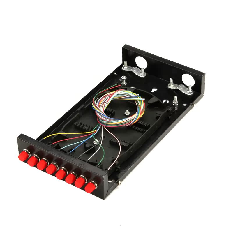 thfuwang 8-port optical fiber terminal box 8-port fc optical fiber junction box optical fiber box fc terminal box connection box is fully equipped