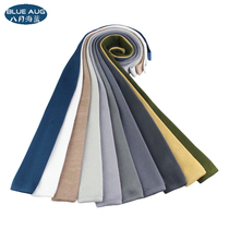 Fashion young college students graduation ceremony employment interview interview men and women general casual knitted wool tie