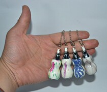 Gourd type small cute mini portable home lighting LED waterproof miniature art childrens bright flashlight